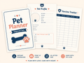 Pet Planner Printable Bundle